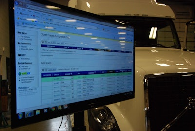 One potential use for blockchain is to track maintenance and other data that form a truck’s history.