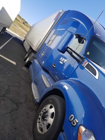 Owner-operator Binda Atwal’s 2016 Kenworth.