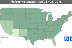 DAT FlatbedHotStatesMap-2018-Jan21-27-2018-02-01-07-13