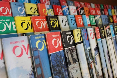 Wendy Parker, ending her time as a blogger for Overdrive, wrote in 2018 about Jerry Howard’s collection of Overdrive magazines at the Howard Trucking facility in Fairborn, Ohio. Howard displayed hundreds of issues spanning from February of 1962, five months after Overdrive’s founding, to 2016.