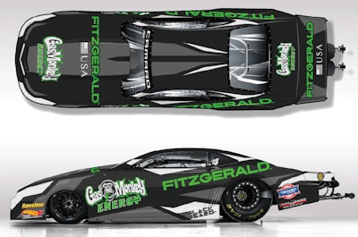 Fitzgerald Glider Kits will serve as a sponsor on Laughlin Motorsports’ pro stock drag racer in the NHRA series this year.