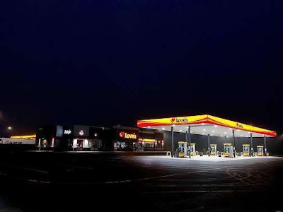 Love’s Travel Stops opened this week a new travel center in Prince George, Va.
