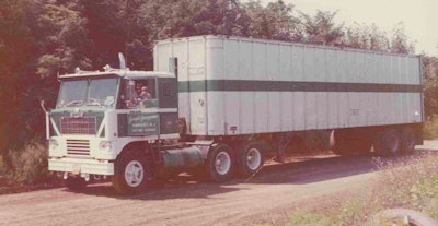 Peter Gallicchio’s father’s Freightliner of old