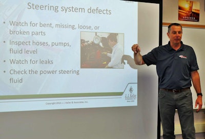 Dave Dein presenting to the class