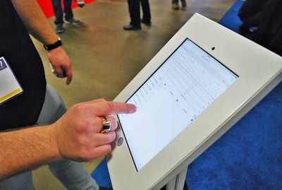 Ezlogz showcased its ELD system at the Mid-America Trucking Show in Louisville, Kentucky, this week.