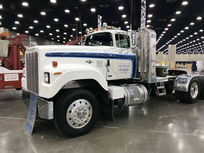 This 1975 Dodge Big Horn is one of only 261 units manufactured from 1973 to 1975. The truck is owned by John Kessler out of Richwood, W.V. It features a 350-hp Cummins Small Cam with a 13-speed and 4:44 rears.