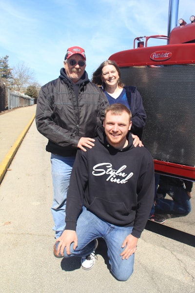 Robert and Kathy Cass, along with their son, Michael, have done most of the upgrades to the truck since they bought it three years ago. Kathy says Michael is just as much a part of the truck as they are.
