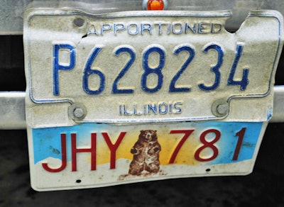 Gotta love the standing bear on the Alaska license plate — Boyd says the plate’s good through June, the month when, last year, he made a run from Washington to Fairbanks and back with a number of other drivers, one of the more memorable hauls he’s been on through the years, complete with, well, bears and plenty fellowship along the way at the roadside.