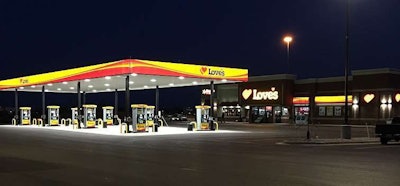 Love’s Travel Stops opened a new location in Elizabethtown, Ky., this week.