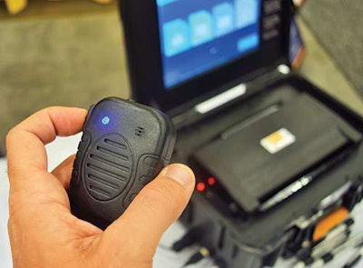 Among ELD-capable systems with unique extra utility for small fleet owners is iGlobal’s Edge MDT module with a built-in scanning device and a cellular mic that functions like a CB in a private network among a fleet’s users equipped with the device.