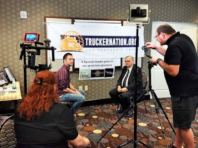 Transportation Nation filmed an interview with Joe Arpaio to air in May on an episode of its “Truckerville” program.