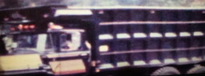 A partial pic of Cecil Spurlock’s “BlackGold” Mack from the day he bought it.