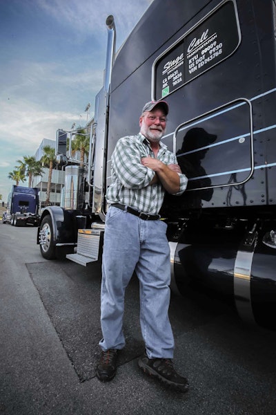 Steve Mesh, leased to Stage Call Specialized Transportation for 20 years, has hauled concert tours, corporate tours, sporting events and more.
