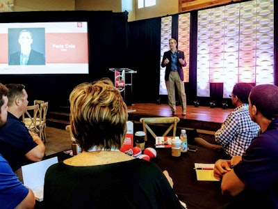 “We believe in innovating in more than just technology,” says Paris Cole, echoing the central theme of his opening talk at the Connected conference, where in addition to a series of high-level talks on emerging topics in trucking, brokerage and technology, the company is launching a Power User certification program for brokers. “We hope this is the genesis of innovation in the industry – those who go through the program learn to be better players in this industry, better brokers, and can share the things you’ve learned here with others.”