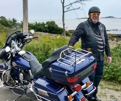 Owner-operator Phil Keith and his wife have carved out plenty of time for travel, including motorcycle trips with friends, and hope to continue that in retirement. To maximize his benefits at that time, he plans to refrain from starting Social Security benefits early.