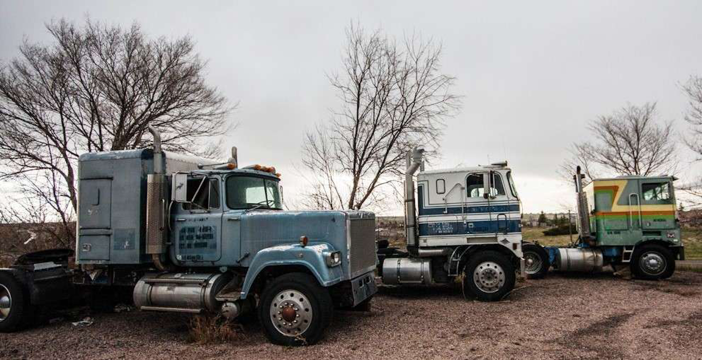 Inside Junior Elmore's small fleet of classic trucks Overdrive