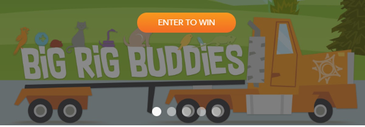 Big Rig Buddies contest highlights on highway pets Overdrive