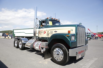 John George won the People’s Choice award at SuperRigs with this 1974 Dodge C950 Bighorn.