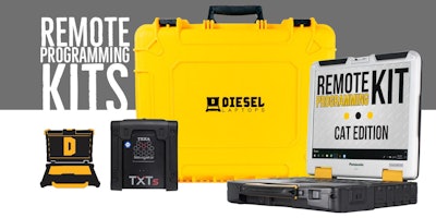 All Diesel Laptops remote kits come with a $299 price tag, and are available for Cummins, International, Isuzu, Mack and Volvo, Caterpillar and John Deere.