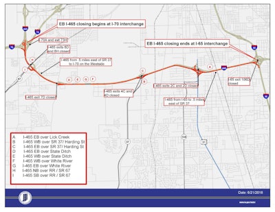 EB I-465 closure-2018-07-30-11-41