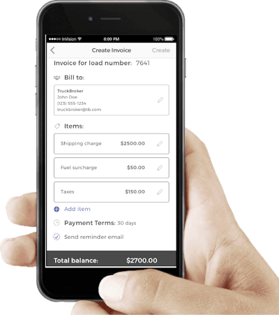 LoadPal’s $60/month standard subscription fee enabled sharing the login for business use associated with a truck, meaning multiple users can use the same login. “Our next focus area is to support multiple users/trucks and the ability to assign loads via smartphone/tablet,” says company Digital Marketing Manager Bennett Fitzgibbon.