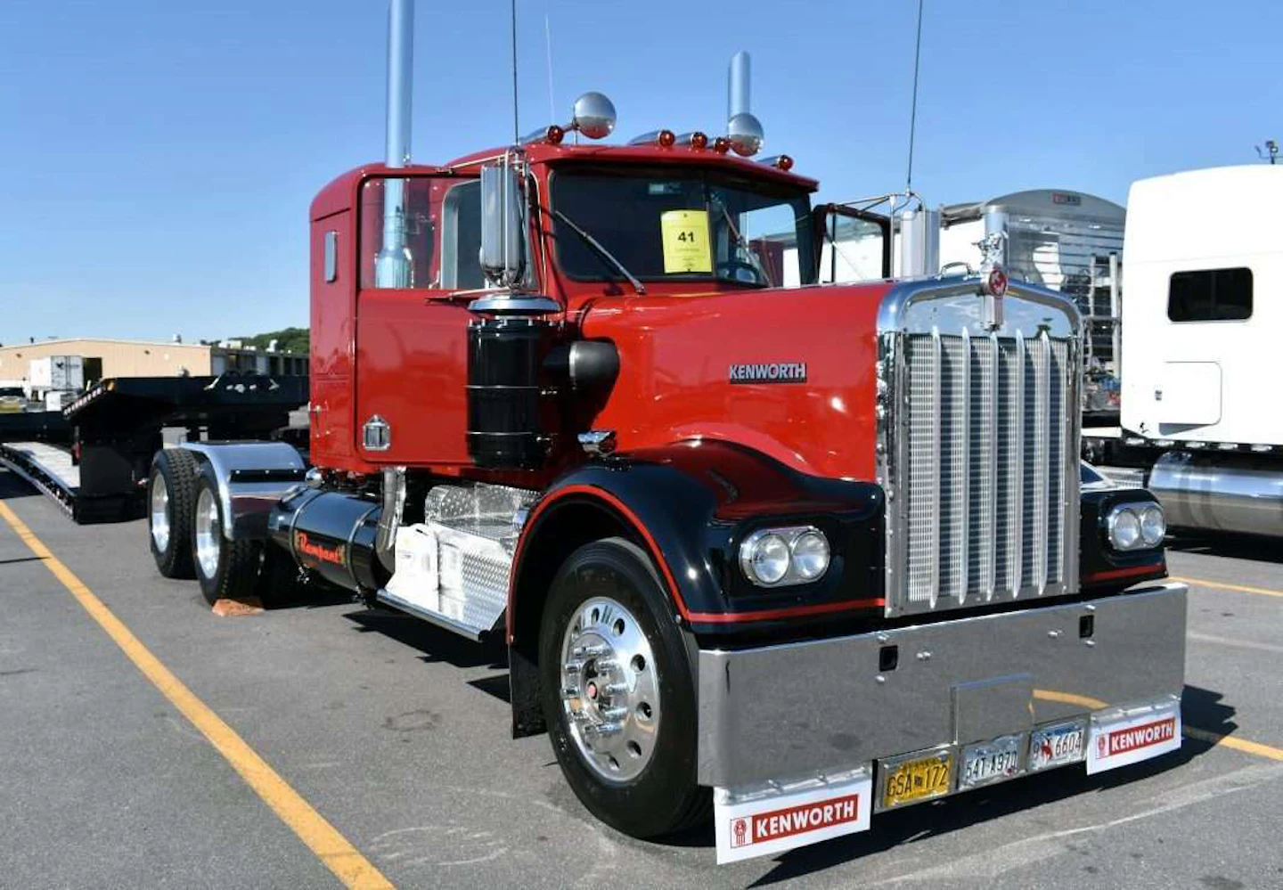 Rampant Trailers Uses 1966 Kenworth W900A To Deliver Trailers Overdrive