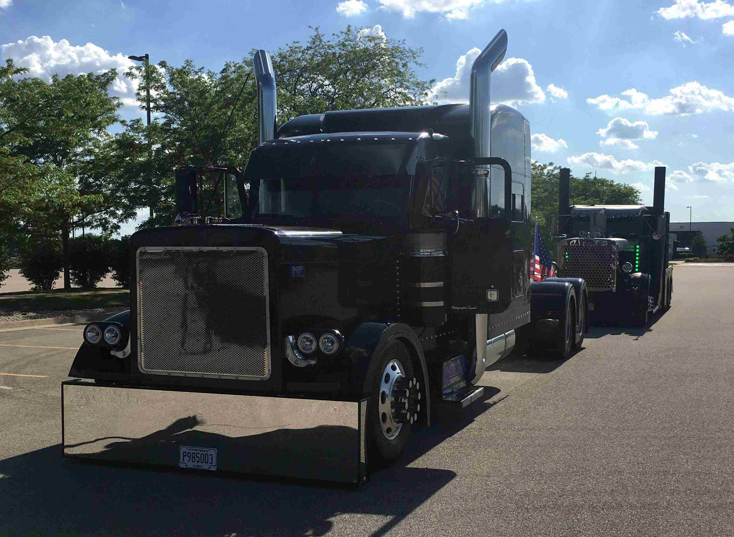 peterbilt 379 drop visor