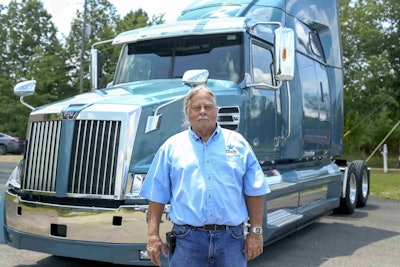 David Zelsdorf, of Albertville, Ala., was named the winner of a 2019 Western Star 5700XE in the Landstar All-Star Truck Giveaway earlier this month.