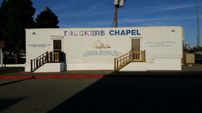 Chaplain Joe and his Truckstop Ministries established 74 chapels at truck stops in 28 states. The ministry plans to continue delivering its message to truckers across the country. (Photo courtesy Truckstop Ministries | Facebook)