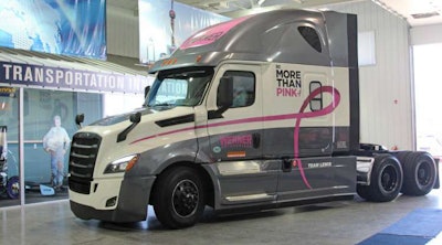 Werner Enterprises recently unveiled its first Susan G. Komen Race for the Cure truck.