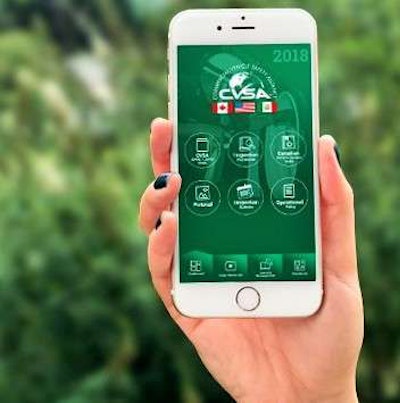 CVSA’s new out-of-service criteria mobile app is available for $49.99 via Apple or Google Play stores — search “CVSA” or “OOSC” there to find it.