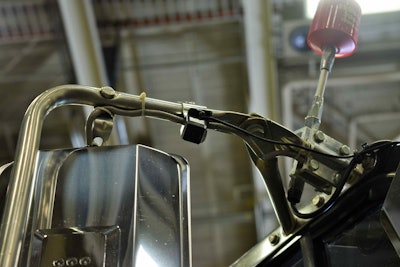 The front- and side-view cams are shown mounted on the passenger-side mirror bracketry — the front view points down into the area just in front of the truck’s grille.