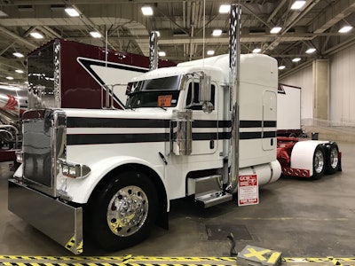 Browning Trucking owns this 2006 Peterbilt 379, which was built by GCH Conversions. It’s powered by a 550-hp Cat C15 with a 13-speed and 3:36 rears.