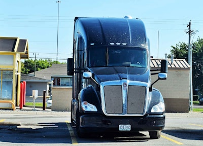 (The bobtail spaces at the truck stop were taken up by RVs and four-wheelers when he’d arrived, too, so here he sat.)