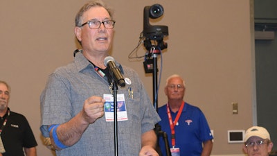 Landstar owner-operator Gary Buchs encouraged FMCSA to use data around sleep studies in its reevaluation of hours regs. He suggested that the agency allow split-sleeper flexibility.