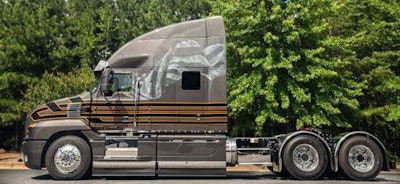 The 2018 Mack Anthem used in the Zac Brown Band’s 2018 “Down the Rabbit Hole” tour is up for auction on Truck Planet.