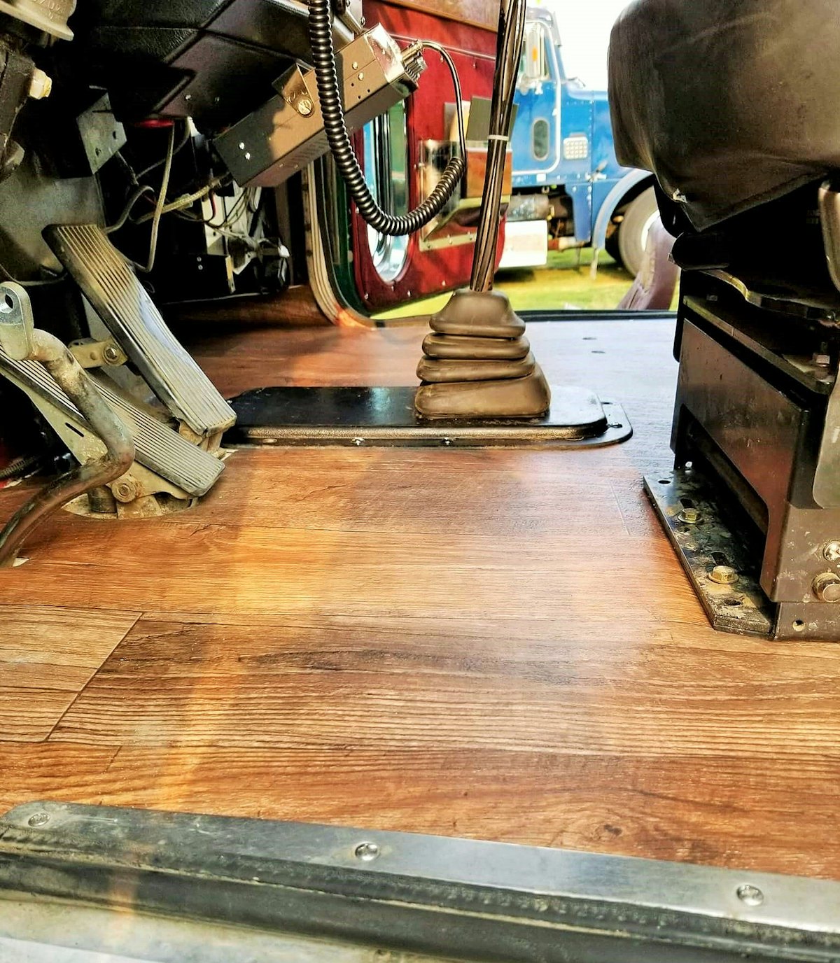 B. Ray's Flooring brings vinyl treatments to semitrucks Overdrive