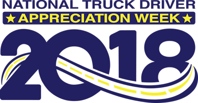 National Truck Driver Appreciation Week 2018 logo
