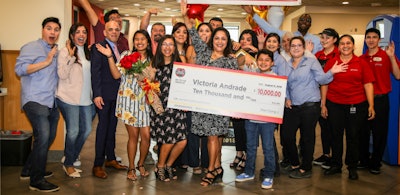 Victoria Andrade is this year’s grand prize winner in Pilot Flying J’s Road Warrior contest (PFJ photo)