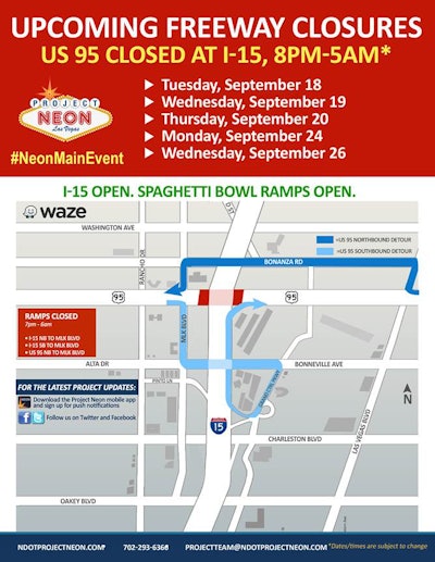 upcoming freeway closures