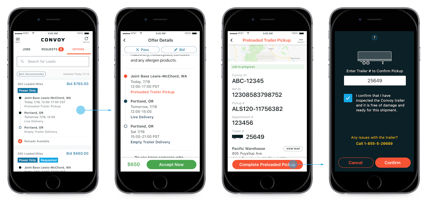 Convoy digital brokerage’s poweronly options for ownerops, small