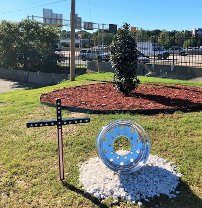 The inspiring story behind a new fallen drivers’ memorial along EB I-30