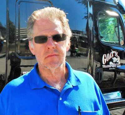 Goat’s Transport owner Doug Viaille has been running fewer miles at a higher rate and profit margin since switching to Independent Carrier Group as his dispatcher of choice. Viaille, headquartered in Garland, Texas, still occasionally books his own loads.
