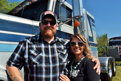 Dustin Bates with his wife, Amanda