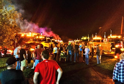 Saturday’s events also included tractor pulls, folk music and a riveting corn-hole tournament for the adults. The evening capped off with verteran rockers Hybrid Ice bringing down the house, and a moving light show in support of #hopeforhayze.