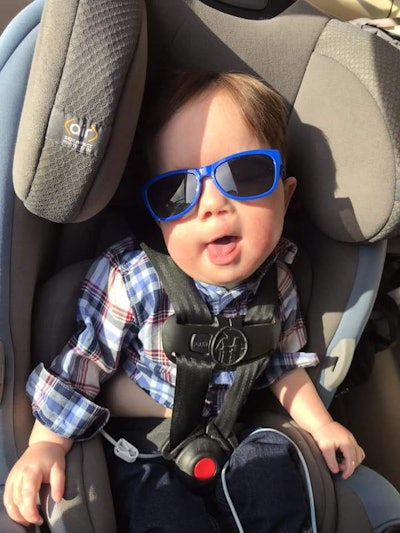 Despite being given less than a 10 percent chance to live, Kayson will turn 2 next month.