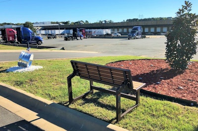 The site should well grow in prominence, as does that magnolia, positioned so close to I-30. “It’s placed in a location where people can see it,” Steven says, where “drivers coming back in from the road can plant flowers along the fence.” As it continues to grow, for those drivers, too, “it’s a little tranquil place … where drivers can find a few minutes of peace and think about their friends.”