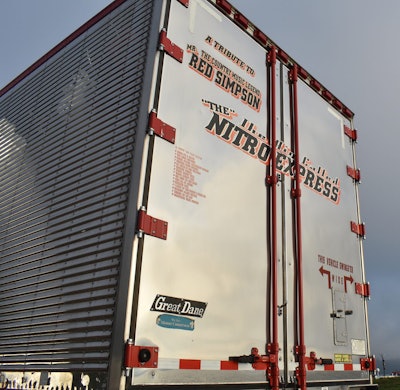 The back of the trailer declares it to be “A Tribute To The Country Music Legend Red Simpson.”