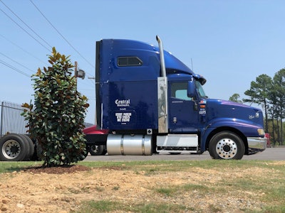 A somber moment during the first planting of the magnolia was when fellow drivers rolled Gordon’s leased Central Hauling unit up to the site. “We all had that feeling that he was there with us,” Stevens says.