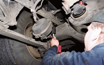 A fresh grease injection not only keeps parts lubricated, it also helps flush out contaminants and moisture.